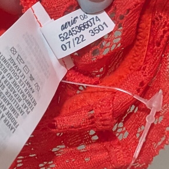 NEW! Aerie | Fa La Lace Padded Bralette In Starburst - Picture 9 of 10